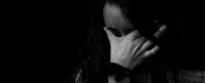 Distraught girl-Photo by Juan Pablo Arenas